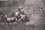 Francisco de Goya (1746-1828), after - La Tauromaquia Blatt, Antiek en Kunst