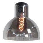 High Light | Glazen lampenkap Smoked Glas | Ø22 cm, Huis en Inrichting, Lampen | Lampenkappen, Zwart, Rond, Nieuw, Ophalen of Verzenden