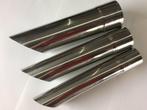 Rvs eindsierstuk 3 inch slant cutt 12 inch, Ophalen of Verzenden, Nieuw
