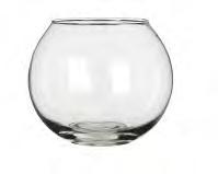 Glas bal pot waxine h. 10cm. d. 12 cm./ stuk, Hobby en Vrije tijd, Knutselen, Nieuw, Ophalen of Verzenden