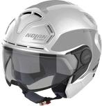 Nolan N30-4 T Uncharted Jet Helm Zilver L, Verzenden, Nieuw