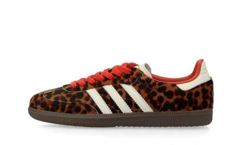 adidas Samba OG Preloved Red Leopard (W), Kleding | Dames, Schoenen