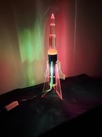 Tafellamp - plexiglas, metaal - Raketlamp, Antiek en Kunst