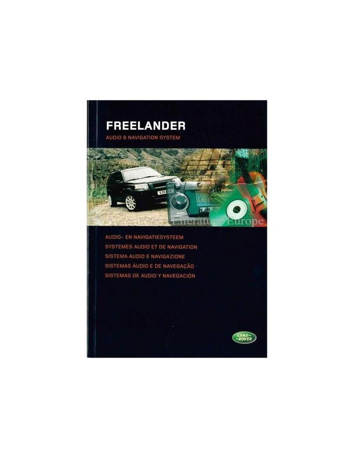 2004 LAND ROVER FREELANDER AUDIO & NAVIGATIESYSTEEM, Auto diversen, Handleidingen en Instructieboekjes