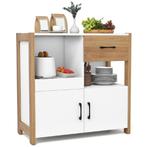 LIVSK Vitrinekast Koffiebar - Moderne Boerderijlook - Uitsch, Verzenden, Nieuw