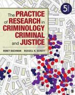 The Practice of Research in Criminology and Criminal Justice, Gelezen, Russell K. Schutt, Ronet Bachman, Verzenden