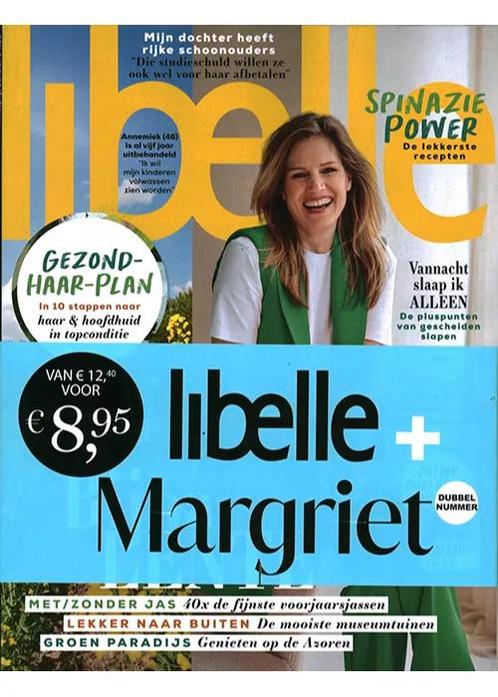 Pakket Libelle + Margriet - 12 2024, Boeken, Tijdschriften en Kranten, Gossip of Showbizz, Nieuw, Verzenden