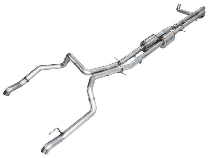 AWE 4th Gen GM 1500 6.2L Catback Split Rear Exit (w/ Bumper, Auto-onderdelen, Uitlaatsystemen, Ophalen of Verzenden