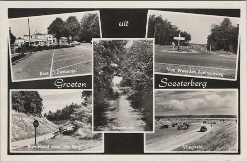 SOESTERBERG - Meerluik Groeten uit Soesterberg, Verzamelen, Ansichtkaarten | Nederland, Verzenden