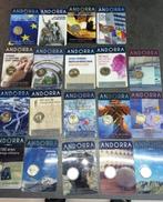 Andorra. 2 Euro 2004/2023 (incl. 2 euro Ski) (19 monete), Postzegels en Munten