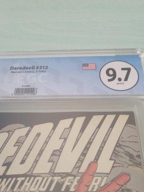 Daredevil #312 - EGC 9.7 - Hot Flashes - 1 Graded comic -, Boeken, Strips | Comics