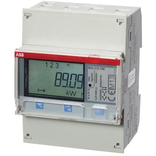 ABB KWH meter 3-fase voor gebruik en teruglevering B23, Doe-het-zelf en Verbouw, Elektra en Kabels, Nieuw, Ophalen of Verzenden