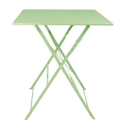 Stalen klaptafel | Lichtgroen | 600mm, Zakelijke goederen, Horeca | Keukenapparatuur, Verzenden