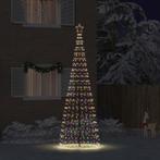 vidaXL LED Kerstboom met 800 LED Multikleur 400 cm IJzer, Verzenden, Nieuw