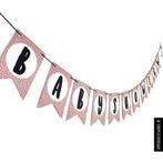 Hippe Kaartjes - Babyshower slinger roze, Verzenden, Nieuw