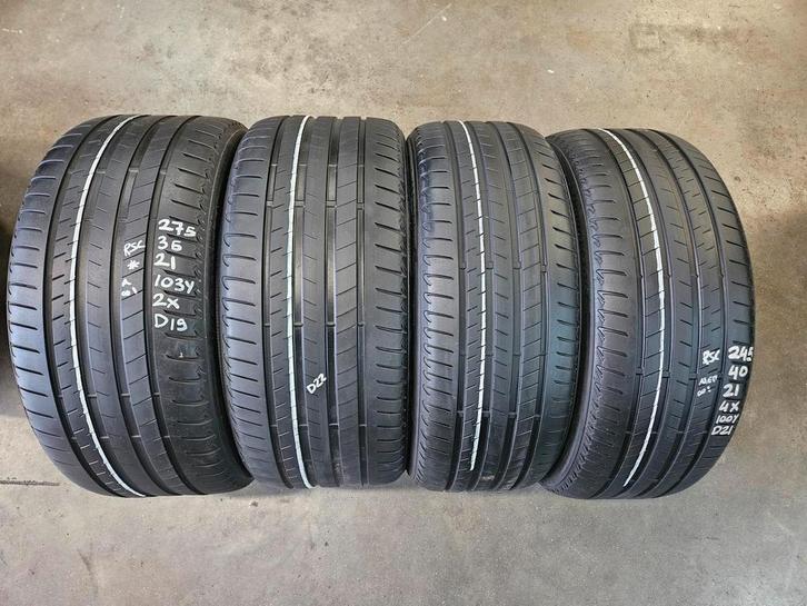 275/35/21--245/40/21 BRIDGESTONE RSC* 6,1/6MM PROFIEL, Auto-onderdelen, Banden en Velgen, 21 inch, Erkend duurzaam, Zomerbanden