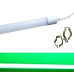 TL LED Buis Groen - 9 Watt - 60 cm - Waterdicht, Huis en Inrichting, Lampen | Plafondlampen, Nieuw, Overige materialen, Modern