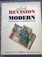 Architectural Design – Revision of the modern, Gelezen, Architectuur algemeen, Heinrich Klotz, Verzenden