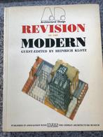 Architectural Design – Revision of the modern, Gelezen, Heinrich Klotz, Verzenden, Architectuur algemeen