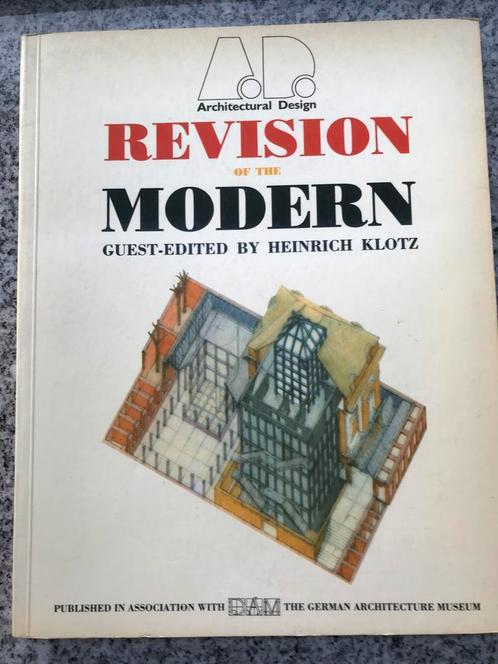 Architectural Design – Revision of the modern, Boeken, Kunst en Cultuur | Architectuur, Architectuur algemeen, Gelezen, Verzenden