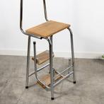Brabantia - Trapje - 60s vintage keukentrap - Hout, Metaal