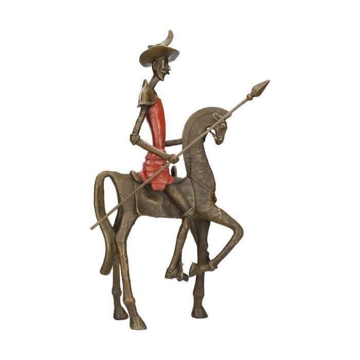 sculptuur, Don Quichot - 43 cm - Brons, Antiek en Kunst, Curiosa en Brocante