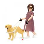 Lundby Set - Speelfiguur Vrouw Met Hulphond (Poppenhuizen), Ophalen of Verzenden, Nieuw