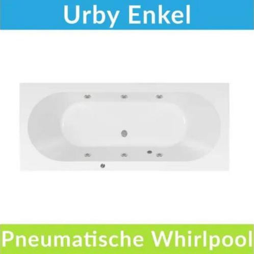 Whirlpool Pneumatisch Boss & Wessing Urby 170x75 cm Enkel, Doe-het-zelf en Verbouw, Sanitair, Bad, Nieuw, Ophalen of Verzenden