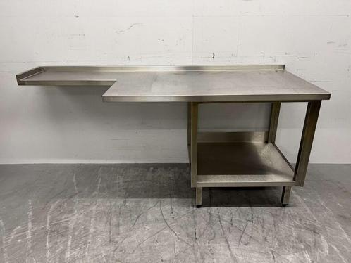 RVS Werktafel Tafel 198,5 x 73 x 91 cm Horeca, Zakelijke goederen, Horeca | Keukenapparatuur, Gebruikt, Ophalen of Verzenden