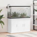 vidaXL Aquariumstandaard 101x41x58 cm bewerkt hout wit, Dieren en Toebehoren, Verzenden, Nieuw