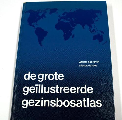 Grote geillustreerde bosatlas 9789001121280 A.T. Donker, Boeken, Reisgidsen, Gelezen, Verzenden