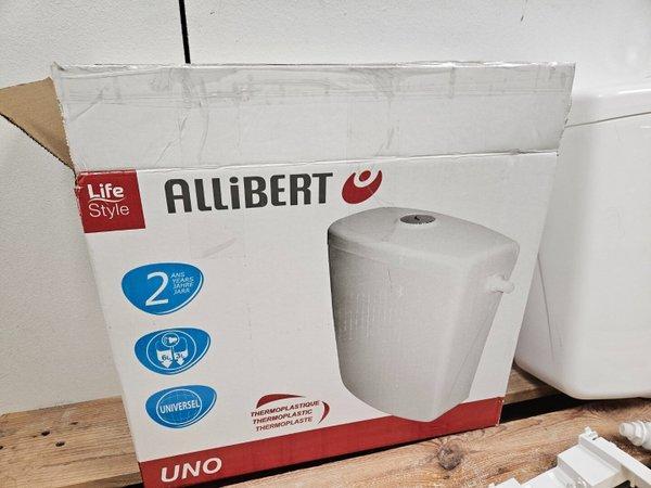 UNO Stortbak  Jachtbak in polypropyleen verchroomde dubbele, Doe-het-zelf en Verbouw, Sanitair, Overige typen, Nieuw, Chroom, Ophalen of Verzenden