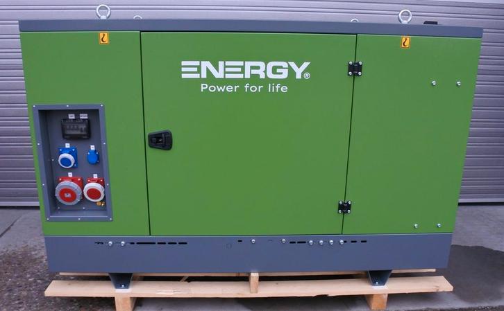 Energy Generator EY-50KF-SA FPT Iveco Diesel, Doe-het-zelf en Verbouw, Aggregaten, 30 kVA of meer, Elektrisch startend, Geluidgedempt