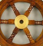 Decorative ship’s wheel - Hout, Messing - Prachtig wiel