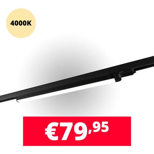 LED Railverlichting TL Linear//mundo//Royal 120 cm Zwart, Zakelijke goederen, Kantoor en Winkelinrichting | Winkel en Inventaris