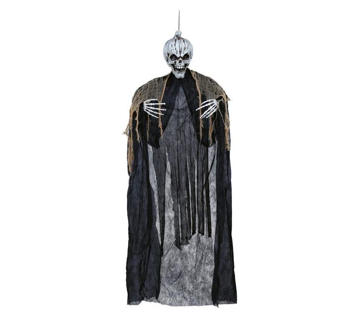 Halloween Hangdecoratie Skelet Met Licht En Geluid 1,65m, Hobby en Vrije tijd, Feestartikelen, Nieuw, Verzenden