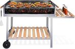 2dekans | BBQ-collectie houtskoolbarbecue - BBQ met tafel -, Tuin en Terras, Houtskoolbarbecues, Ophalen of Verzenden, Zo goed als nieuw