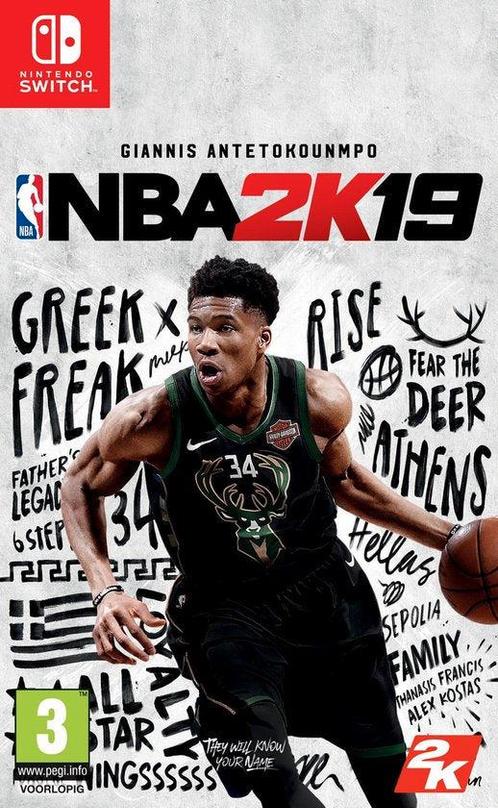 Switch NBA 2K19, Spelcomputers en Games, Games | Nintendo Switch, Zo goed als nieuw, Verzenden