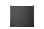 Composiet schutting | Antracietgrijs, Verzenden, Nieuw, Minder dan 3 meter, 1 tot 2 meter