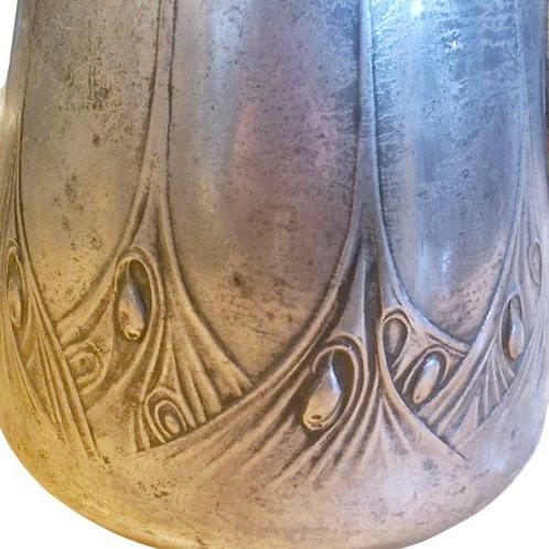 Koffie- en theeservies (4) - Zilverkleurig - Jugendstil, Antiek en Kunst, Kunst | Designobjecten