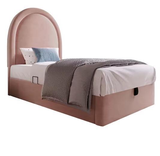 Opklapbed Kinderbed 90x200 cm Fluweel en Opbergruimte, Huis en Inrichting, Slaapkamer | Bedden, Nieuw, Verzenden