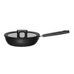 Fiskars Hard Face Hapjespan Zwart - 24 cm, Huis en Inrichting, Keuken | Potten en Pannen, Verzenden, Nieuw