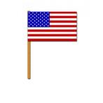 Amerika zwaaivlaggetjes - Amerika versiering, Nieuw, Verzenden