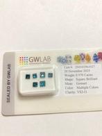 Zonder minimumprijs - 6 pcs Diamant (Kleurbehandeld) - 0.97, Sieraden, Tassen en Uiterlijk, Edelstenen, Nieuw