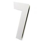 Deurbeslag | Huisnummer 7 | Intersteel | 30 cm, Verzenden, Nieuw