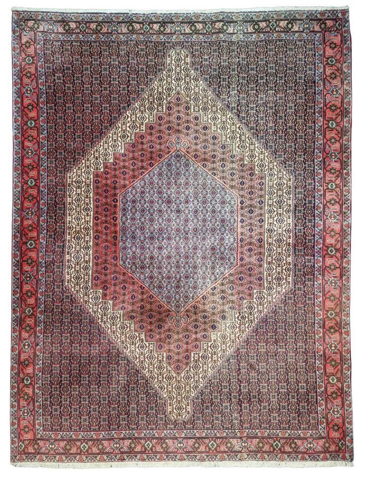 Groot Perzisch tapijt Senneh 350x250 wollen vloerkleed iran, Huis en Inrichting, Stoffering | Tapijten en Kleden, 200 cm of meer