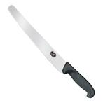 Gekarteld horeca broodmes 25,5 cm, Verzenden