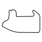 Muursticker Formule 1: Las Vegas Street Circuit - USA, Verzenden, Nieuw, Sticker