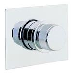 Cisal Less 3-weg omsteller LS00027002A, Ophalen of Verzenden, Nieuw, Chroom, Kraan
