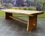 Boomstamtafel 250x100xH77,5 cm - bladdikte 10 cm, Ophalen of Verzenden, Nieuw